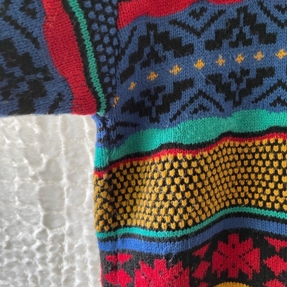 Elevenparis: Mens multi color Knit Sweater (S). - Picture 10 of 12